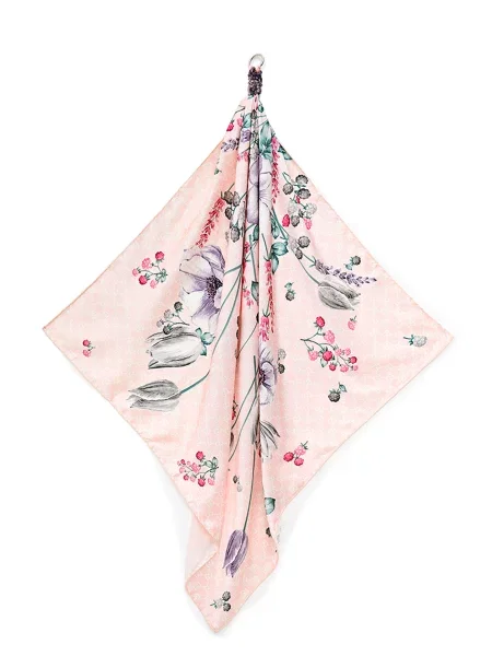 MyScarf Хустка Шовк рожевий