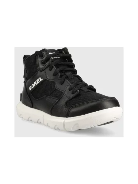 Sneakersy Sorel skórzane czarne