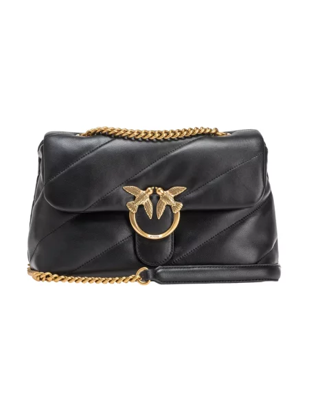 Torebka Pinko zamszowa czarna