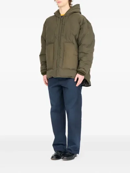 Geacă Maison Margiela cu glugă verde