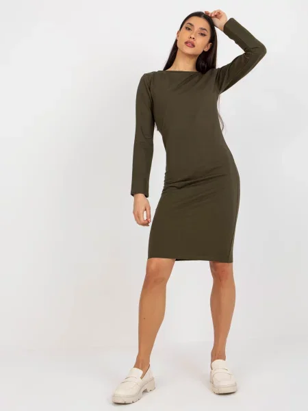 Rochie de zi Fashionhunters de costum kaki