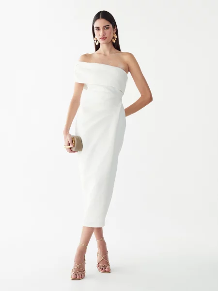 BWLDR Rochie de cocktail LILA' alb