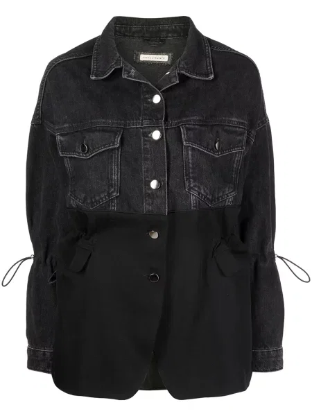 Kurtka jeansowa Romeo Hunte czarna