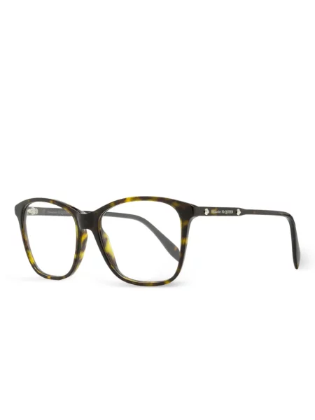 Ochelari de soare pătrați Alexander Mcqueen Eyewear maro