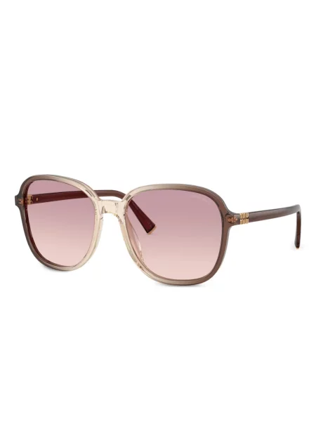 Ochelari de soare Miu Miu Eyewear cu gradient maro