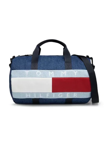 Tommy Hilfiger geantă pentru copii din denim albastru