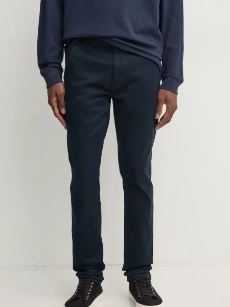 G-Star Raw spodnie dopasowane niebieski