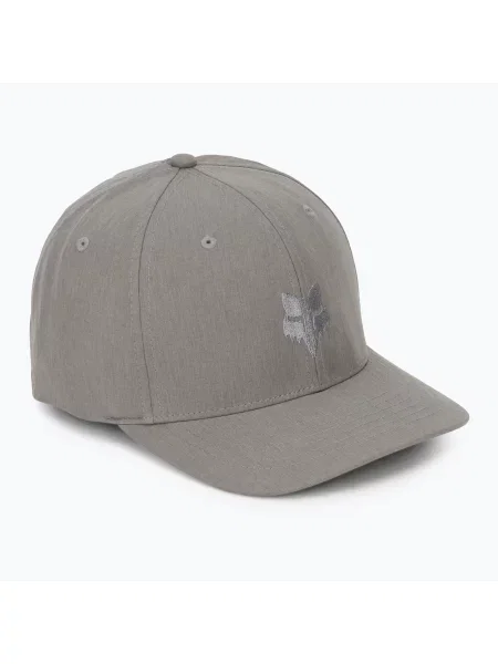 Șapcă pentru bărbați Fox Racing Fox Head Select Flexfit steel grey gri