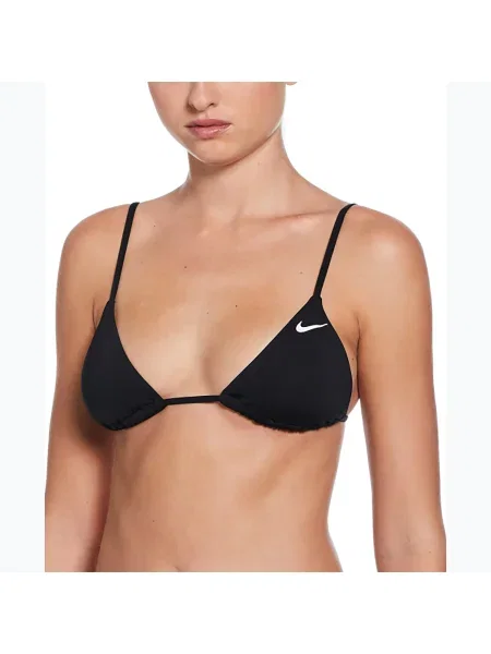 Nike Essential Triangle Bikini fürdőruha felső fekete. Méret: S fekete