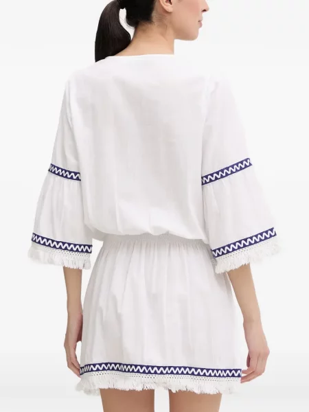 Rochie mini Melissa Odabash alb