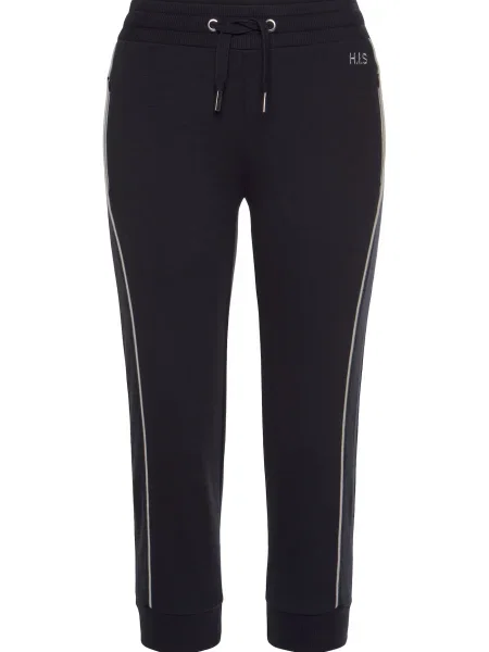 HIS JEANS Pantaloni marin albastru