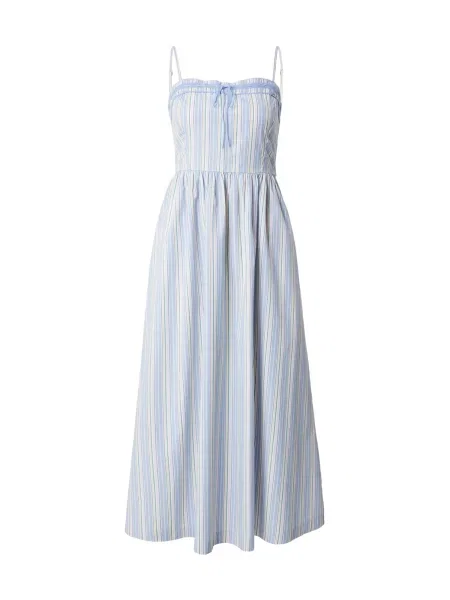 Abercrombie & Fitch Rochie de vară EMERSON albastru pastel / galben pastel / roz pastel alb
