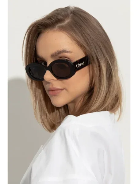 Ochelari de soare Chloé Eyewear maro