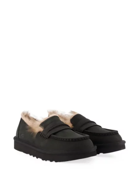 Pantofi loafer Ugg din piele negru