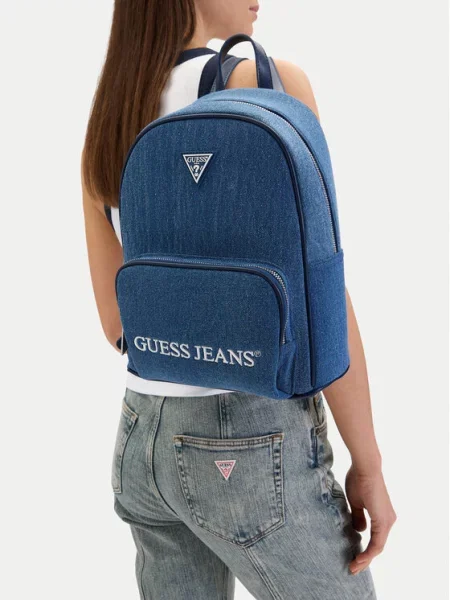 Plecak Guess Jeans niebieski