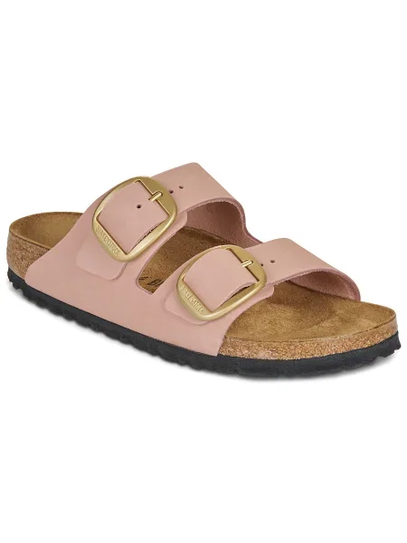 Pantofi Birkenstock cu cataramă roz