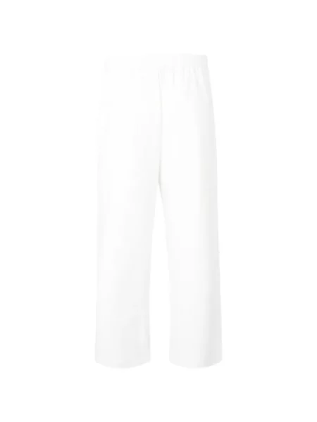 Pantaloni Pangaia alergare alb