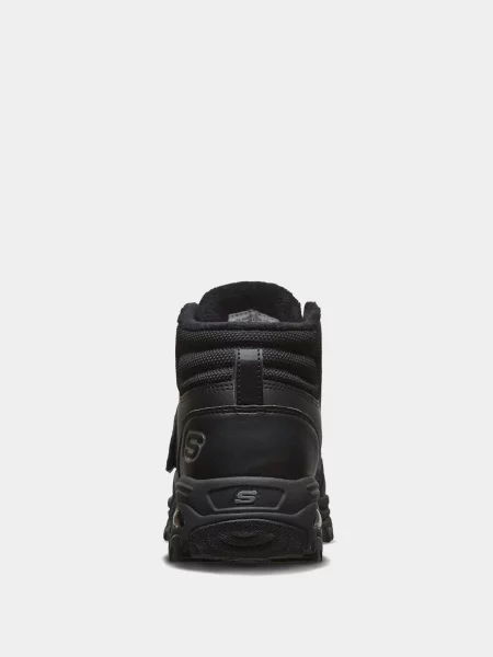 Детские ботинки Skechers черные