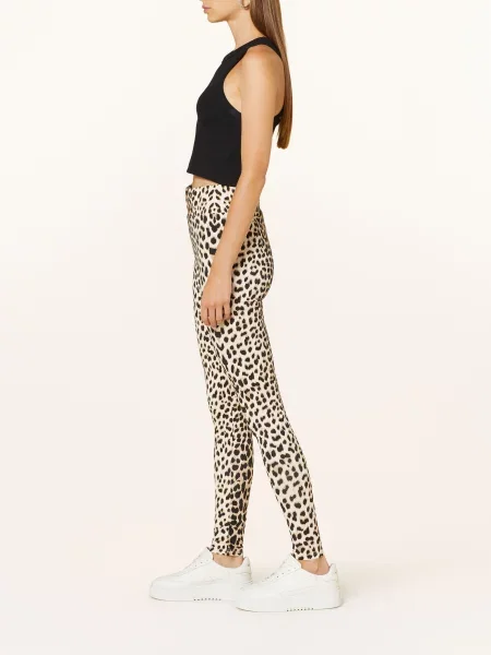Oh April Legginsy Rita beige czarne