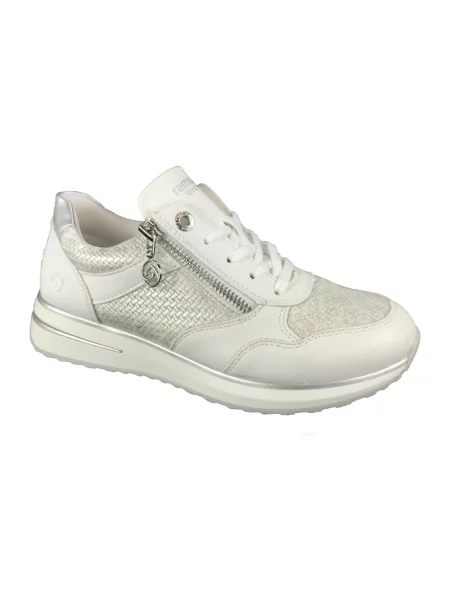 Sneakersy Remonte skórzane białe