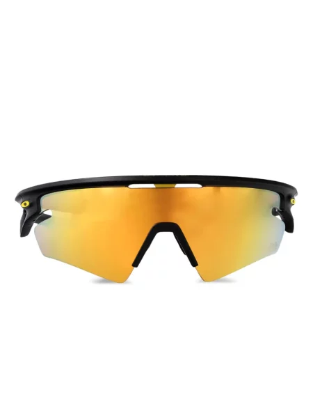 Ochelari de soare Oakley cu imprimeu geometric negru