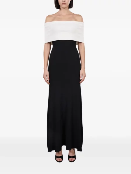 Rochie maxi Roland Mouret negru