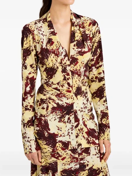 Bluză Proenza Schouler cu imagine galben