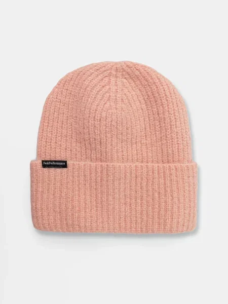 Peak Performance beanie kapa z volno Woolblend Hat oranžna