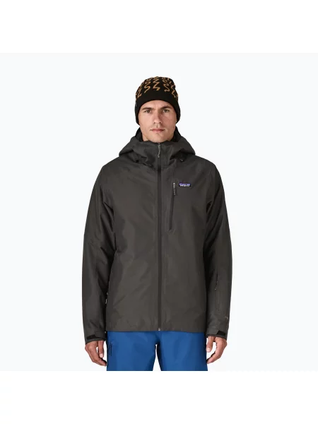Kurtka narciarska Patagonia Insulated Powder Town black czarna