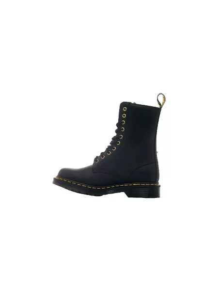 Pantofi Dr. Martens cu model floral negru
