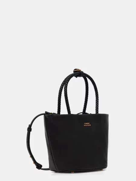 Rucsac Tommy Hilfiger din piele negru