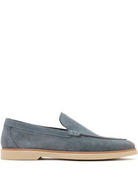 Pantofi loafer Magnanni din piele de căprioară albastru