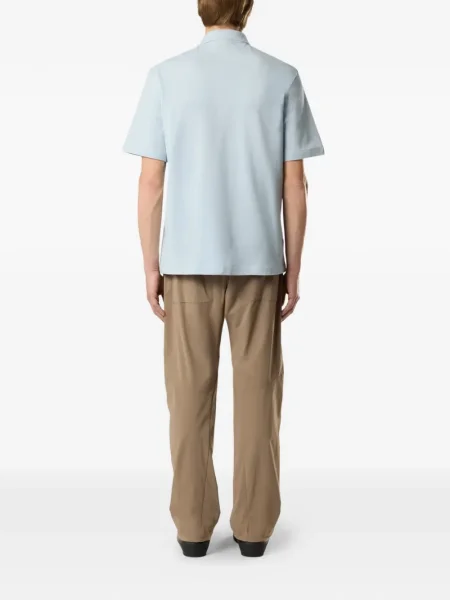 Polo Stone Island cu strasuri albastru