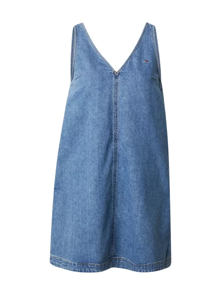 Tommy Jeans rochie din denim albastru
