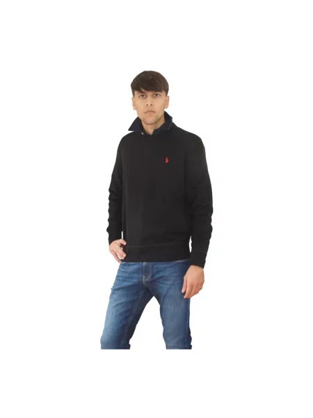 Bluza z kapturem Ralph Lauren z kapturem czarna