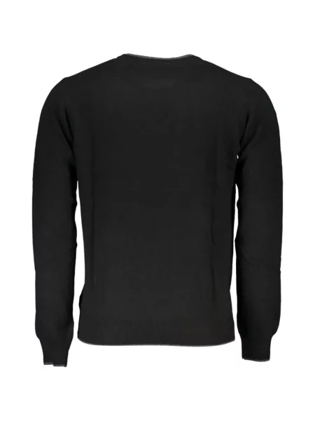 Hanorac crewneck North Sails cu decolteu rotund negru