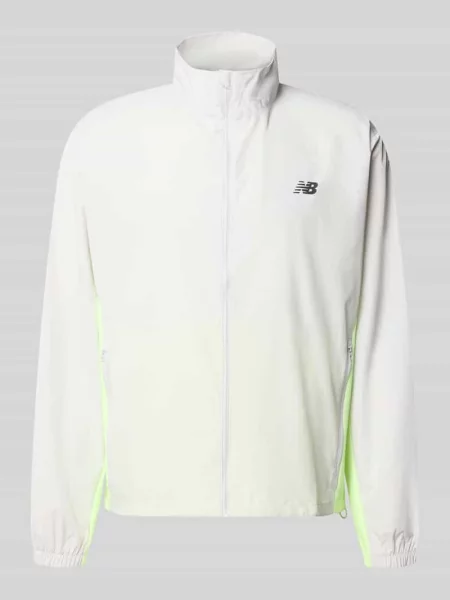 Kurtka w kroju regular fit ze stójką model Fast Days' New Balance żółta