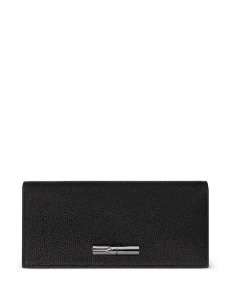 Portofel Longchamp din piele negru
