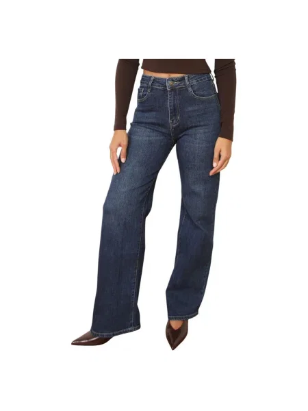 Blugi La Modeuse albastru