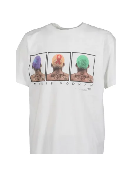 Tricou Earthling Collective cu imagine alb