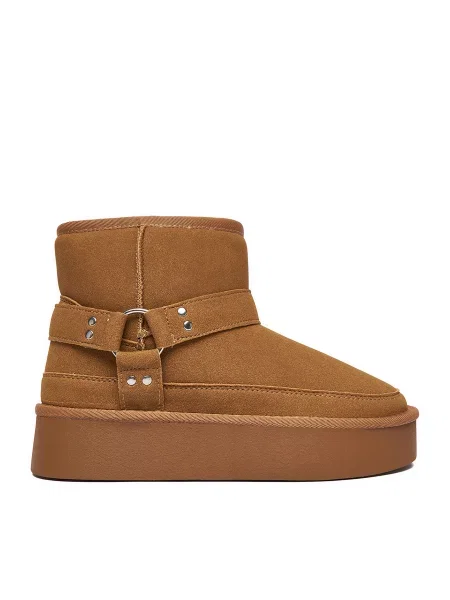 Дутики Jenny коричневые