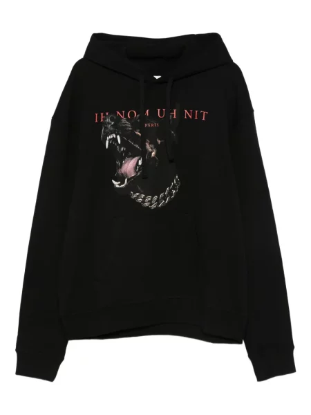 Bluza z kapturem Ih Nom Uh Nit z nadrukiem czarna