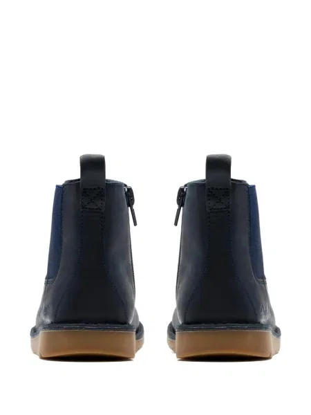 Buty do kostki dziecięce Clarks niebieskie