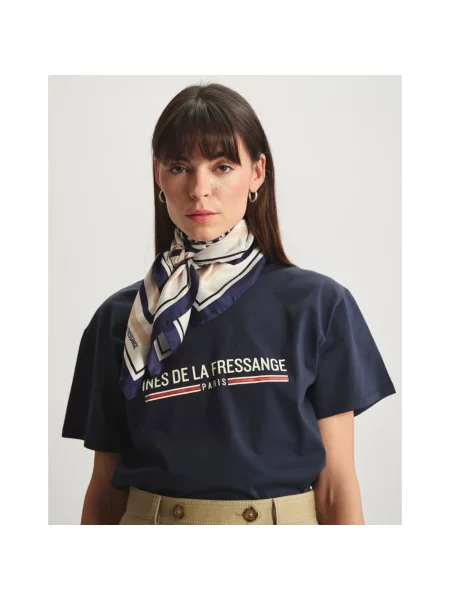 Szal Ines De La Fressange Paris biała