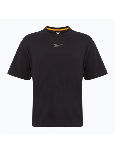 Férfi edző póló Reebok Atlethe Hype Tee fekete. Méret: L fekete