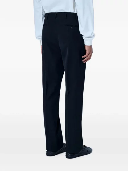 Pantaloni Prada de lână negru