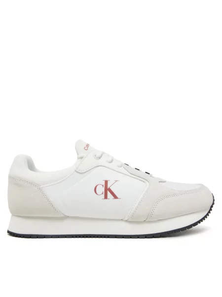 Sneakersy Calvin Klein Jeans białe