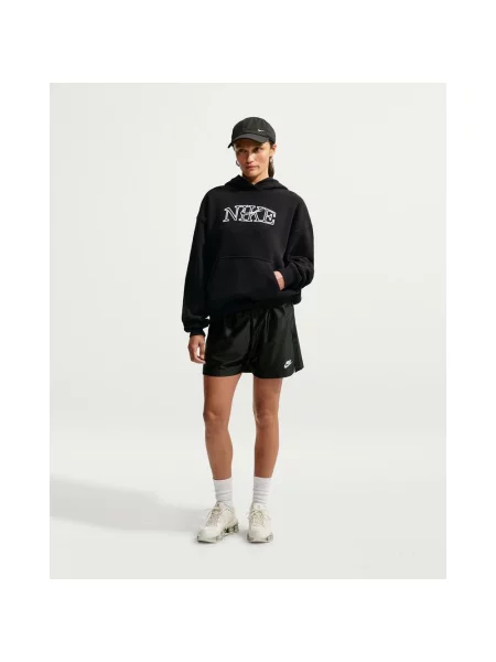 Bluza z kapturem Nike Studio Fleece Medium Weight Graphic XS czarny
