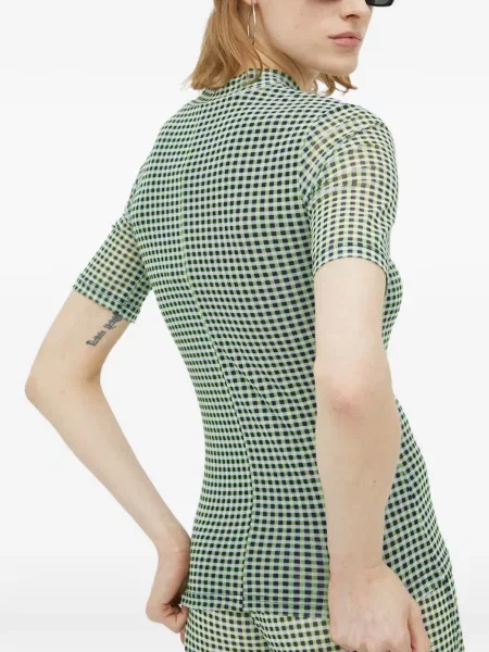 Tricou Résumé cu imagine verde