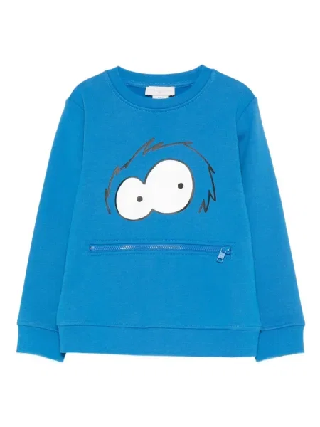Bluza rozpinana dziecięca Stella Mccartney niebieska